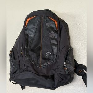 DELL Black/Orange Adventure backpack 17”